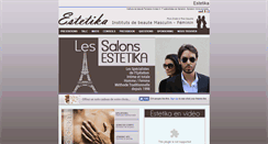 Desktop Screenshot of estetika.com