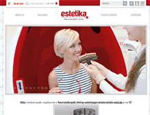 Tablet Screenshot of estetika.com.mt